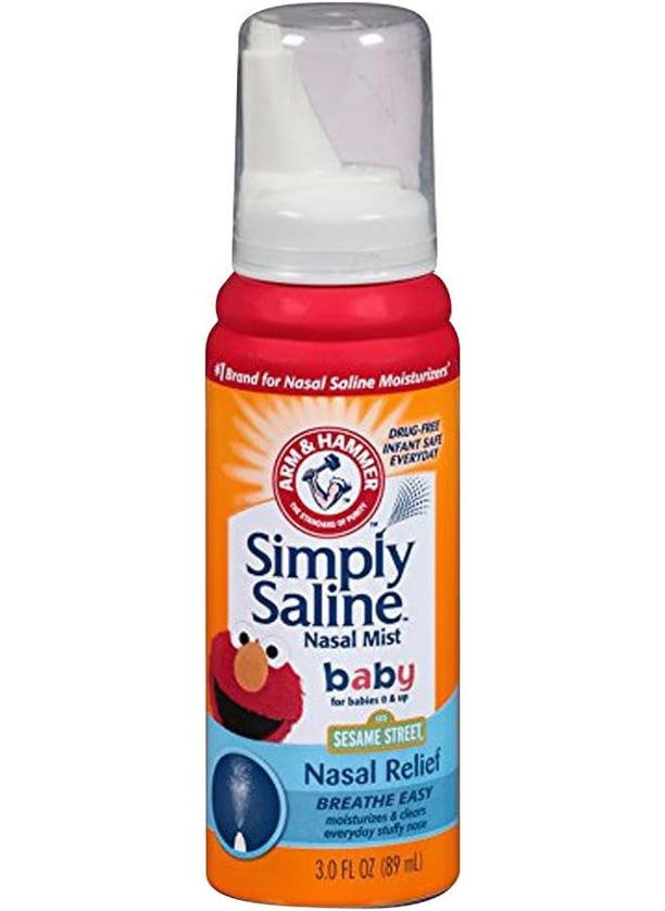 Arm & Hammer Arm & Hammer Simply Saline Jr. Nasal Mist 3.1 oz - Cocomelon 