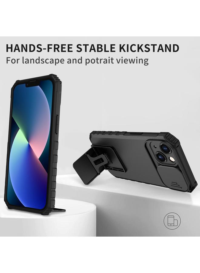 S-TOP Case For OPPO Realme C35 Stereoscopic Holder Sliding Camshield Phone Case - Image 4