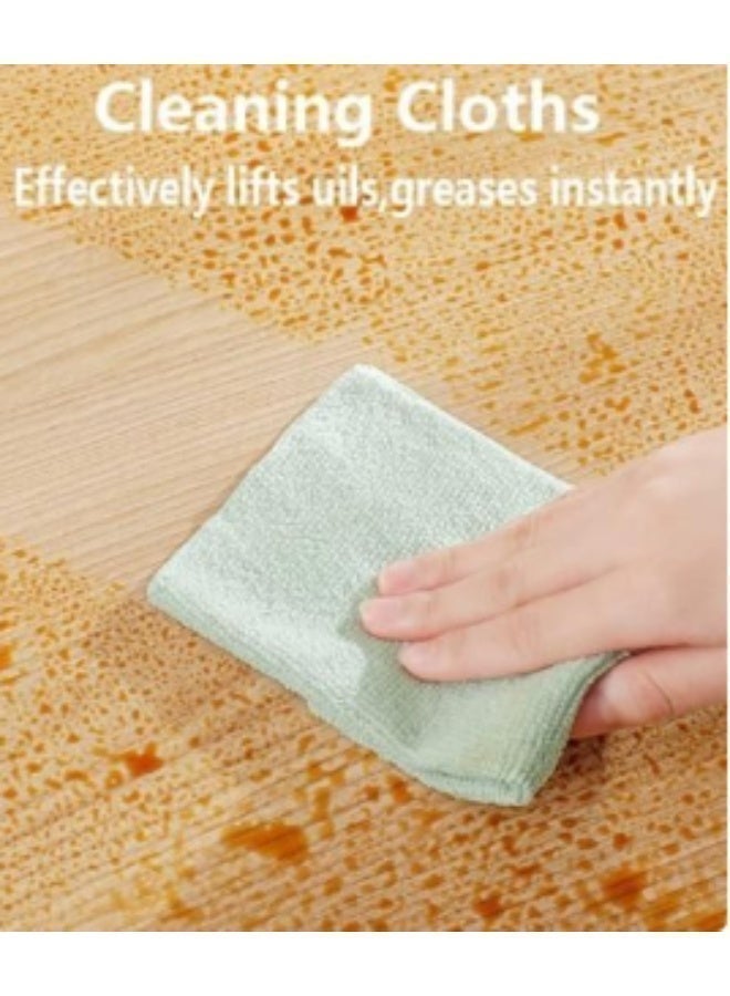 Microfiber Cleaning Towels Box of 20 Pieces, Reusable and Washable Soft Multi-Purpose Microfiber Cloths Set for Household Kitchen and Auto Car Detailing, Pull Packing (Multi-Colors) - Image 1