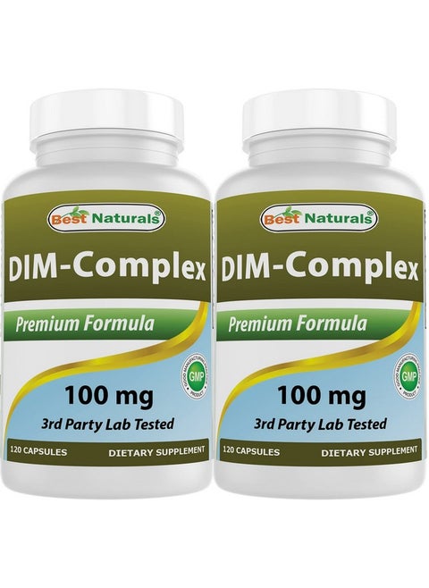 Dim Complex 100 Mg 120 Capsules (120 Count (Pack Of 2))