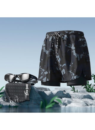 Swimming Trunks Men's Plus Size Anti-embarrassment 2025 Professional Beach Pants Hot Spring Full Set Of Swimming Equipment Wholesale-Color:Black Special Swimming Cap Goggles [send Nose Clip Earplug]]- - pzsku/Z35F055AF2ADF29998869Z/45/1747206590/88abcca8-79c5-491f-90fc-683a79e57db8