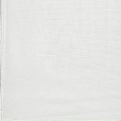 BIBA Women Off-White Cotton Schiffli Straight Kurta Set_32 - Image 5