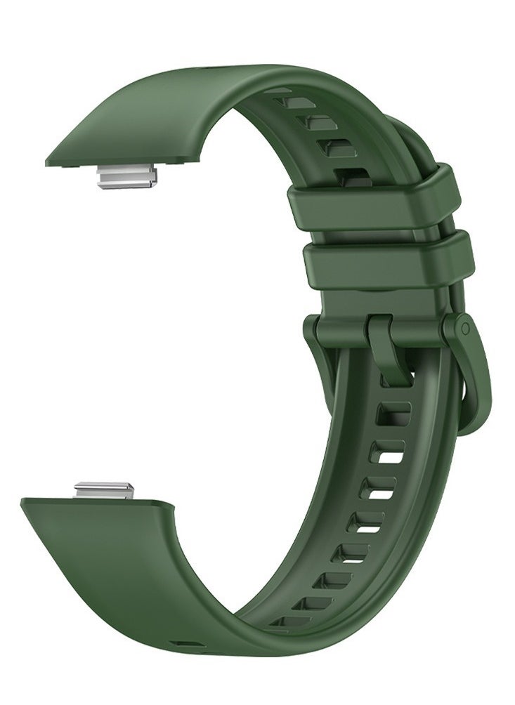 HW Huawei Watch Fit 3 Soft Silicone Replacement Strap - High Quality, Lightweight, Stylish & Durable - Easy Installation - Replacement Strap for Huawei Watch Fit 3  - Image 2