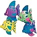 Fun Express Mini Inflatable Fish Pool Toys Set of 12 Colorful Ocean Animals for Under The Sea Party Decorations Beach Party Favors Swimming Pool Games for Kids Summer Water Play - Image 3