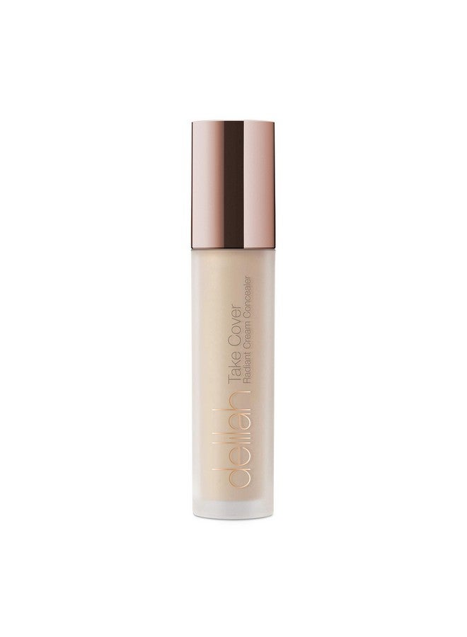 delilah  Take Cover Radiant Cream Concealer Ivory Easily Blendable Hydrating Longlasting Light Reflecting Imperfections Corrector Enriched With Vitamin E Medium To Full Coverage 0.12 Oz - Image 2