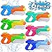 Quanquer 600cc Water Guns for Kids Adults 6 Pack Super Squirt Blasters Soaker with Long Range High Capacity Pump Action Summer Swimming Beach Outdoor Water Fighting Play Pool Toys for Boys Girls - Image 2