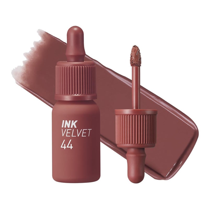 Peripera Ink the Velvet Lip Tint - High Pigment Color, Longwear, Weightless, Gluten-Free, Paraben-Free (044 CHESTNUT NUDE) - Image 1
