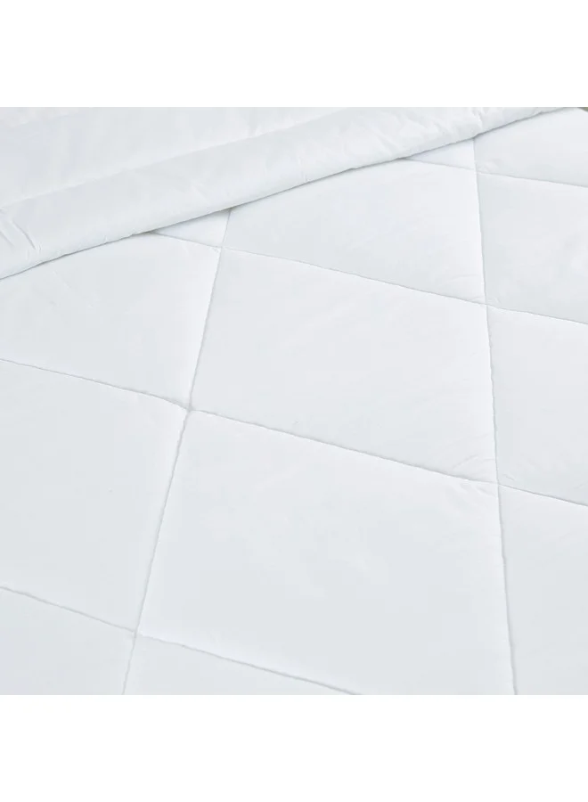 Home Box Ballina 3-Piece Solid Cotton King Comforter Set 240 x 220 cm