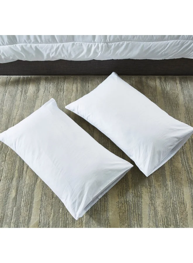Home Box Ballina 3-Piece Solid Cotton King Comforter Set 240 x 220 cm