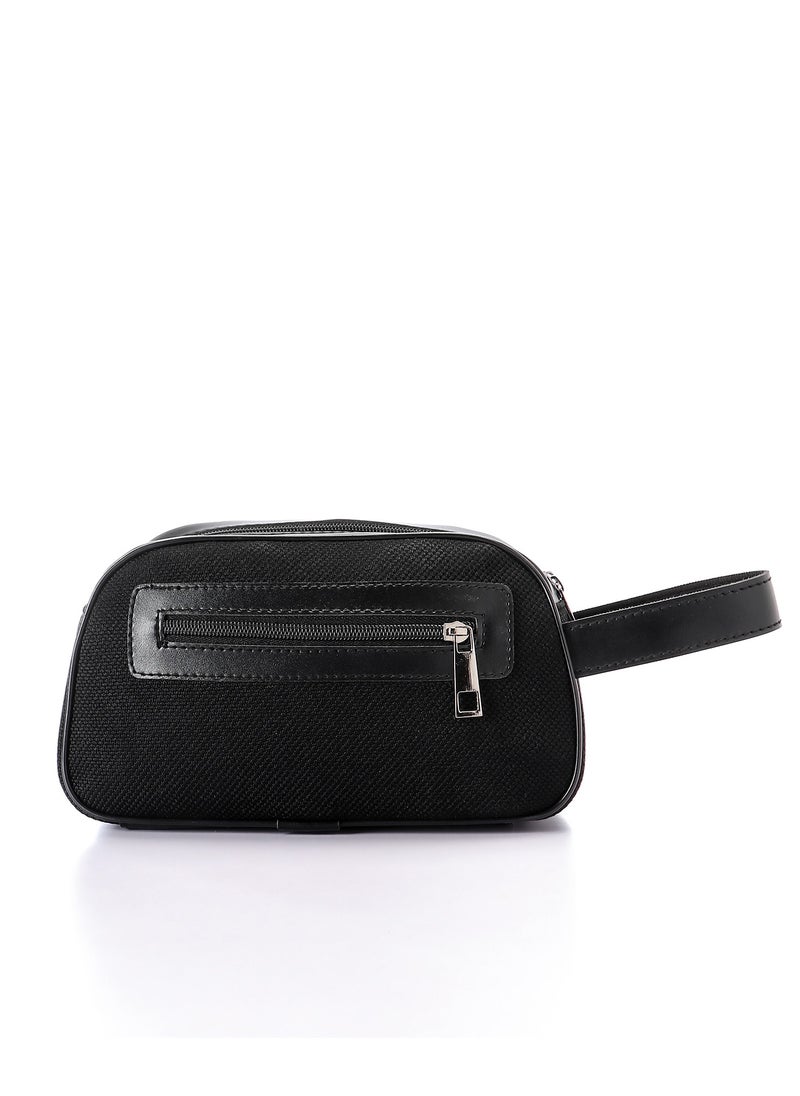 Crossland - CROSSLAND Handbag Canvas and Leather - 3 Zippers internal Pocket - Image 1