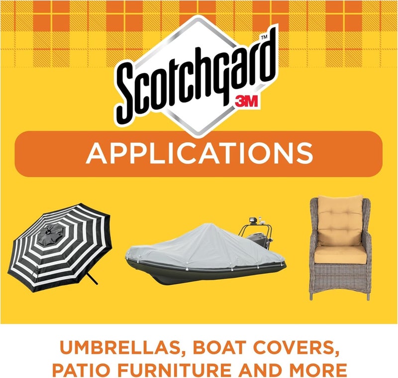 Scotchgard Outdoor Sun & Water Shield 5019-10Uv, 10.5 Oz (297 Gr.), Repels Spills, Resists Soils And Blocks Stains. 1 Can/Pack - Image 3