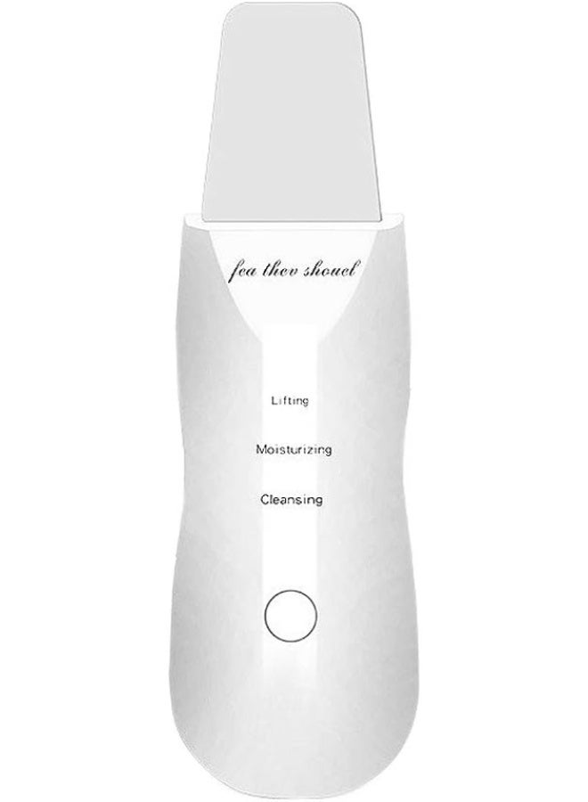 جهاز تقشير البشرة بالموجات فوق الصوتية للوجه – منظف مسام عميق، مكشطة للوجه، مضاد للتجاعيد وعلامات التقدم بالعمر، تصميم آمن بدون شفرات، يزيل الرؤوس السوداء، يقلل الخطوط الدقيقة، ينعم ويطرّي البشرة، جهاز علاج يومي للوجه، عناية منزلية بجودة السبا - Image 1