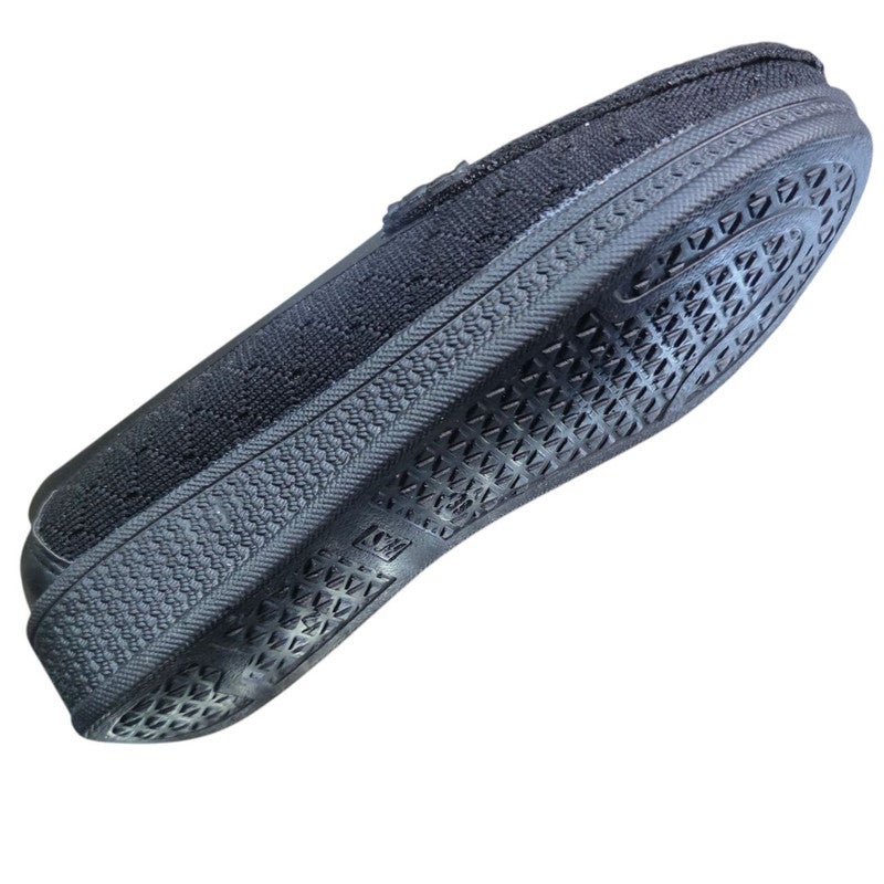 Karisma Wedge Crochet Fabric Closed Shoe With A Double Belted Design - Image 3