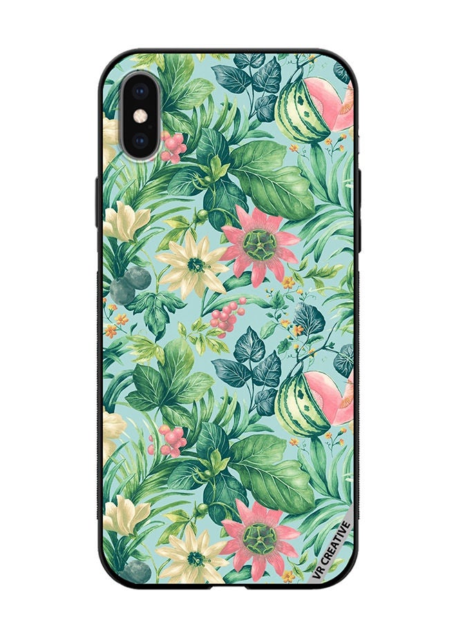 VR CREATIVE Protective Case Cover For Apple iPhone XS Max Sunflower Design Multicolour - Image 1