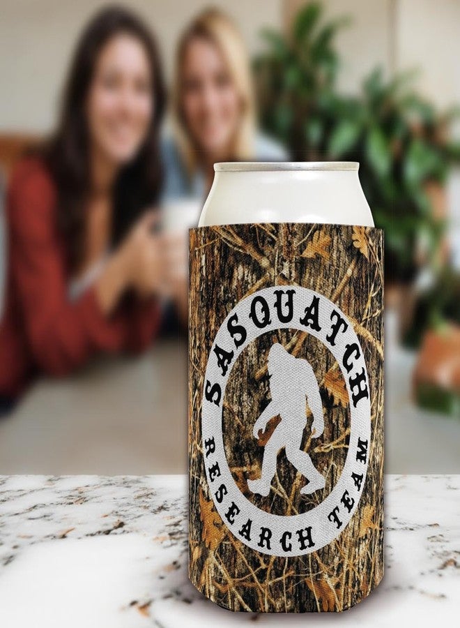 ذيس وير مبردات مشروبات مضحكة من فريق أبحاث ساسكواتش، عبوة من قطعتين، بنمط تمويه الغابات - Image 5
