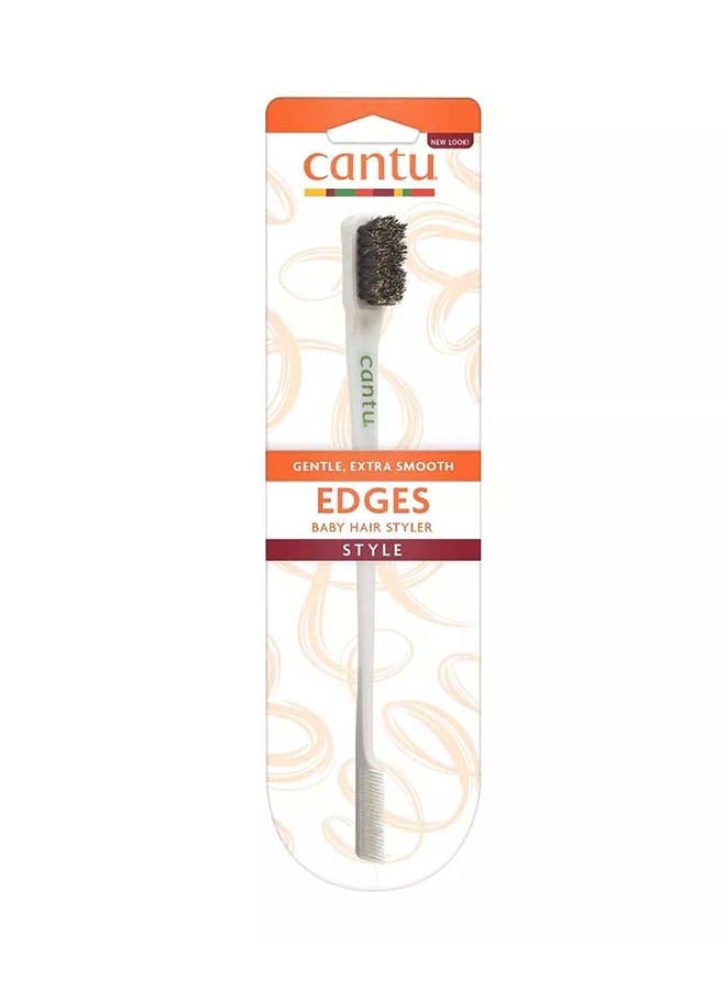 Cantu Baby Hair Styler Hair Brush White - Image 1
