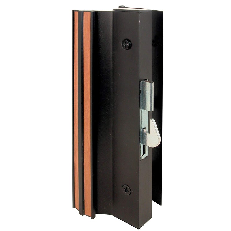 Prime-Line C 1001 Sliding Glass Door Handle Set, 4-15/16 In., Extruded Aluminum, Black (Single Pack) - Image 4