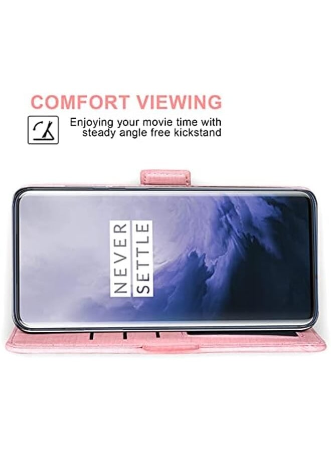 Compatible With Oneplus 7 Pro Wallet Case Tempered Glass Screen Protector And Flip Cover Card Holder Phone Cases For Oneplus7Pro 5G One Plus 1 Plus 7 1Plus Oneplus7 7Pro One Plus 1 Plus Seven Men Pink - pzsku/Z35F0FCD43246B760004FZ/45/_/1714489856/7f96a655-6834-4708-9d76-5211676df394