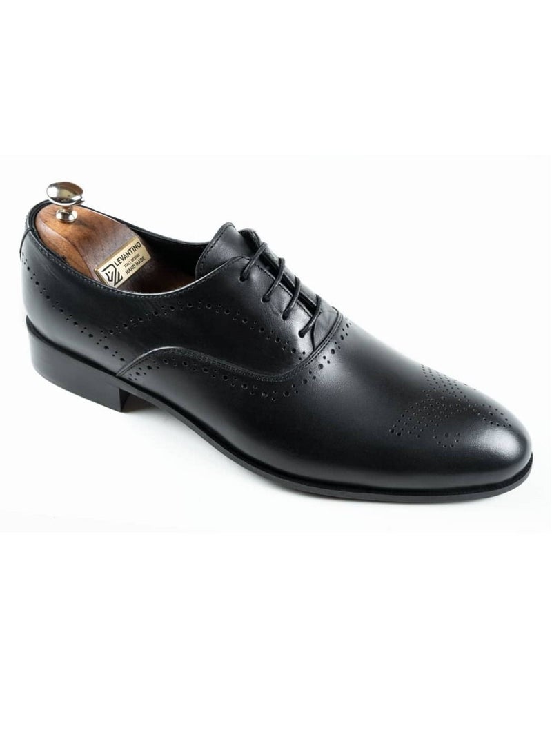 ليفانتينو حذاء أكسفورد رجالي برباط - Image 2
