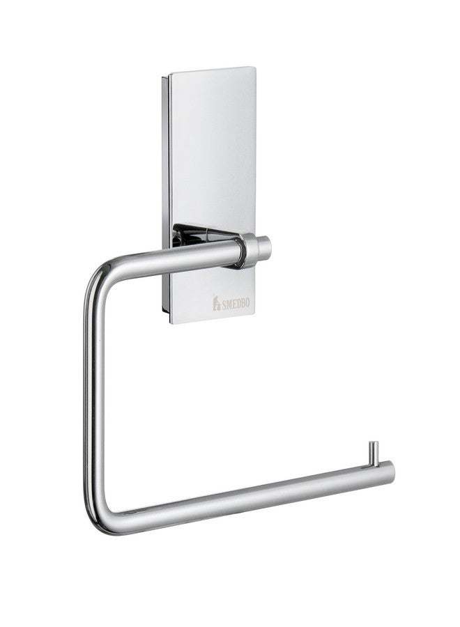 Smedbo SME, Polished Chrome ZK341 Toilet Roll Euro Holder Without Lid