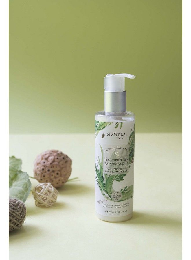 Mantra Herbal Fenugreek And Rajanigandha Hair Conditioner For Dry & Damaged Hair 250Ml. - Image 5