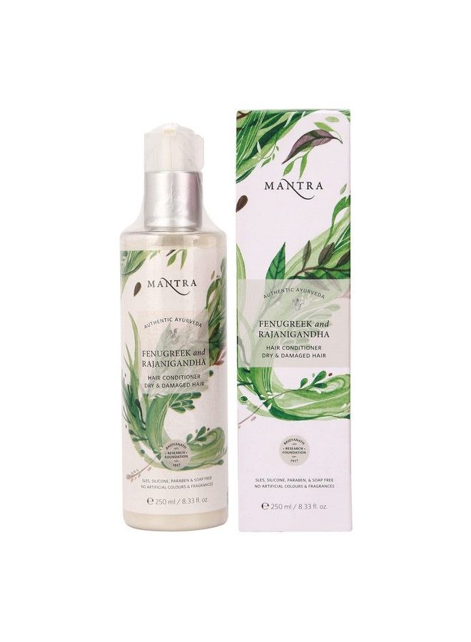 Mantra Herbal Fenugreek And Rajanigandha Hair Conditioner For Dry & Damaged Hair 250Ml. - Image 2
