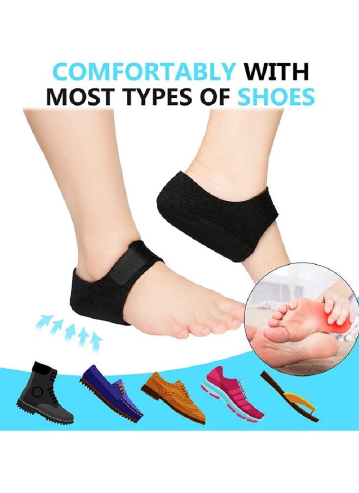 LP 2 Pack Plantar Fasciitis Inserts Pads Heel Protection Pad Insoles Plantar Fasciitis Support for Men and Women Relief Heel Pain and Pressure  - Image 2