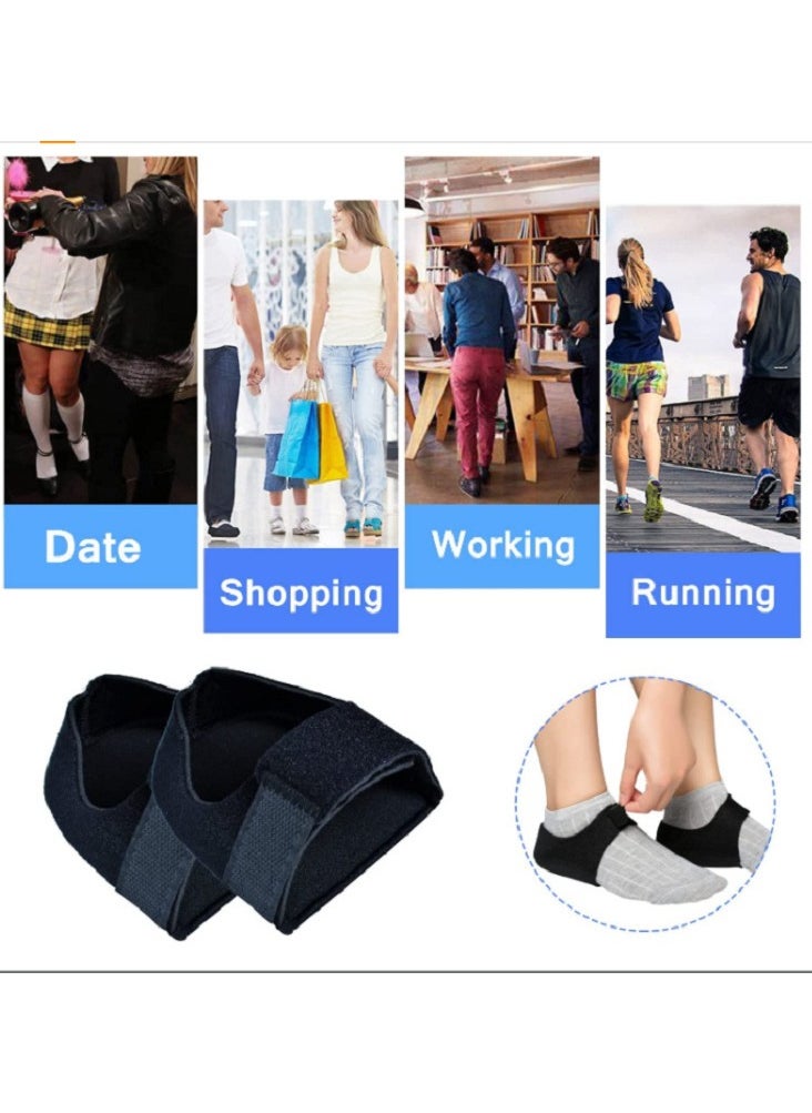 LP 2 Pack Plantar Fasciitis Inserts Pads Heel Protection Pad Insoles Plantar Fasciitis Support for Men and Women Relief Heel Pain and Pressure  - Image 5