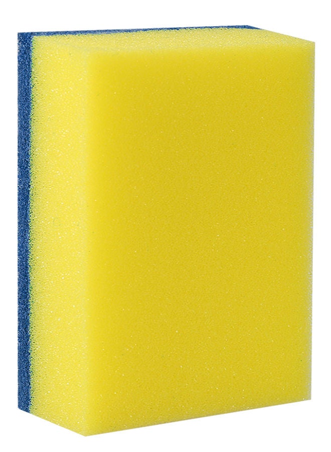 NIBEMINENT 20-Piece Double Faced Cleaning Sponge Blue/Yellow 0.121kg - Image 2