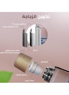 Generic Vacuum Insulated Stainless Steel Thermos Thermal Flask Keeps Drinks Hot or Cold for a Long Time BPA Free Leak-Proof Travel Mug 420ml  - Image 3