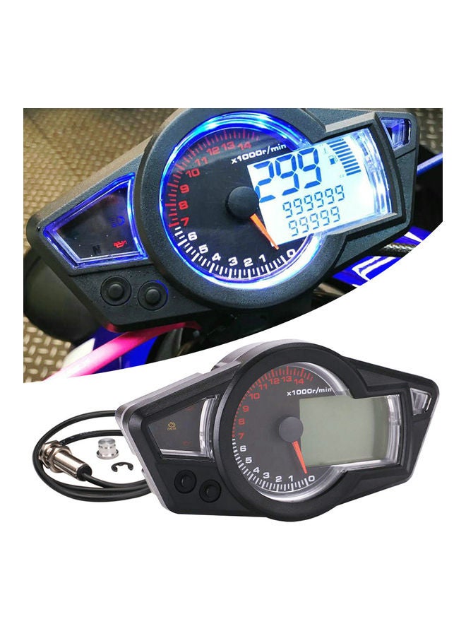 Loquat Motorcycle Speedometer Fuel Gauge - 14000RPM - Image 1