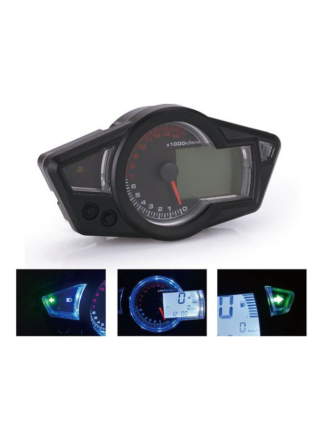 Loquat Motorcycle Speedometer Fuel Gauge - 14000RPM - Image 3