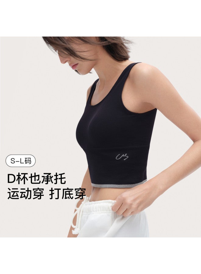 ubras High-Elasticity Back-Shaping Bra-In Camisole Top With Built-In Pads, All-In-One Design, No Need For An Extra Bra - Image 3