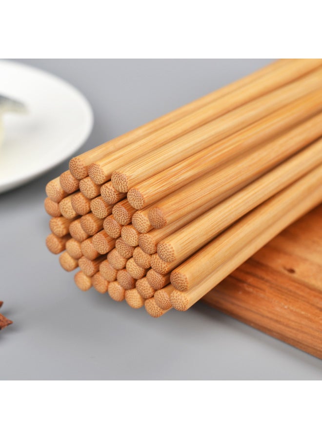 Disposable Bamboo Chopsticks Carbonized Chopsticks Independent Package Take-out Non-section Bulk Hot Pot Naked Chopsticks Hotel Chopsticks 2 Yuan Store Supply-Color:5.5*5.5*24 Carbonized Belt Section-Specifications:0PP Independent Bag  - Image 3
