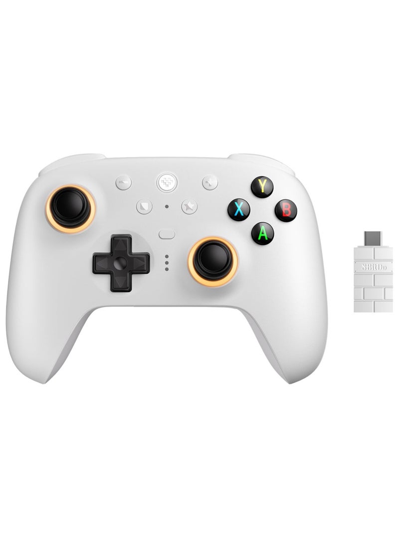 8Bitdo Ultimate Bluetooth Controller with Charging Dock, Wireless Pro Controller with Hall Effect Sensing Joystick, Gaming Controller Compatible with Switch, Windows - Image 1