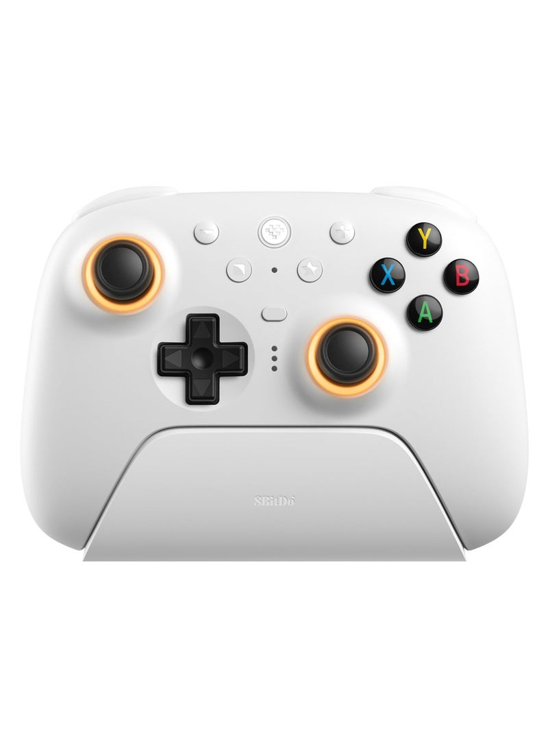 8Bitdo Ultimate Bluetooth Controller with Charging Dock, Wireless Pro Controller with Hall Effect Sensing Joystick, Gaming Controller Compatible with Switch, Windows - Image 2