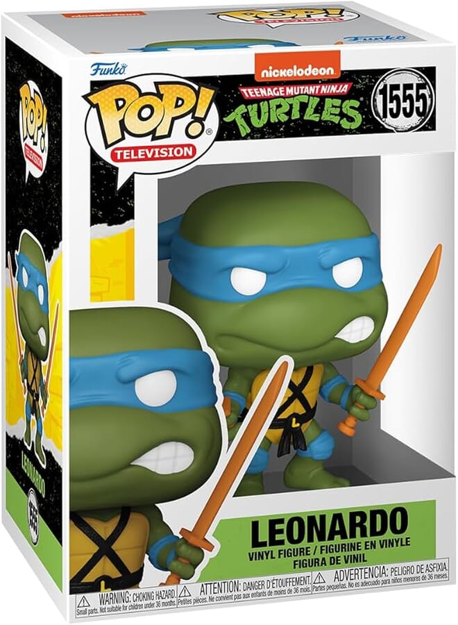 Funko Pop! Cartoon Animation: Nickelodeon - Teenage Mutant Ninja Turtles S4 - Leonardo #1555