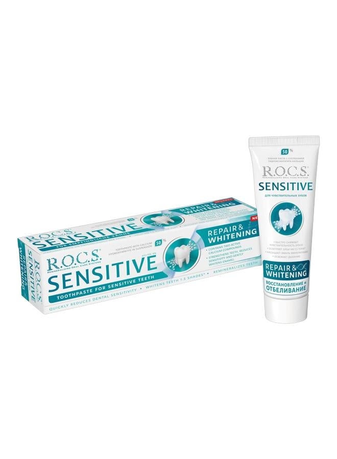 Rocs Sensitive Repair And Whitening Toothpaste