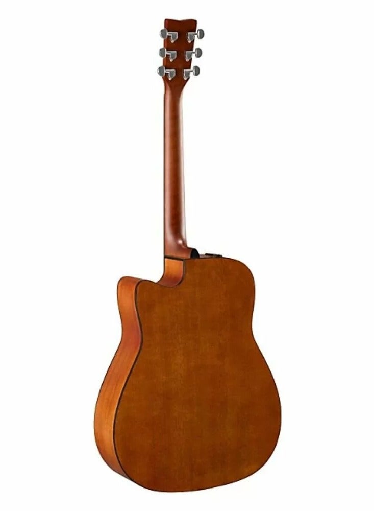 YAMAHA Yamaha FGX800CNT Acoustic Electric Guitar - Natural  - Image 3