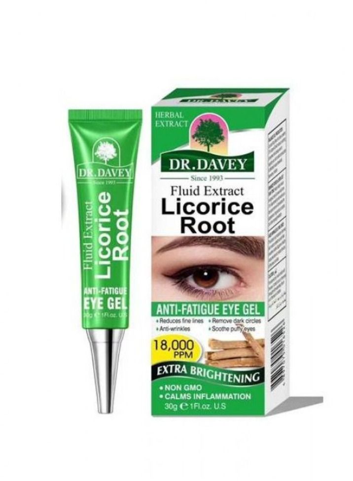 Generic Licorice Root UnderEye GelSkin Care Formulated tocare for the delicate area around the eyes Helps effectively remove puffiness, dark circles, fine wrinkles and signs of stressTightens and revitalizes the skin  - Image 2