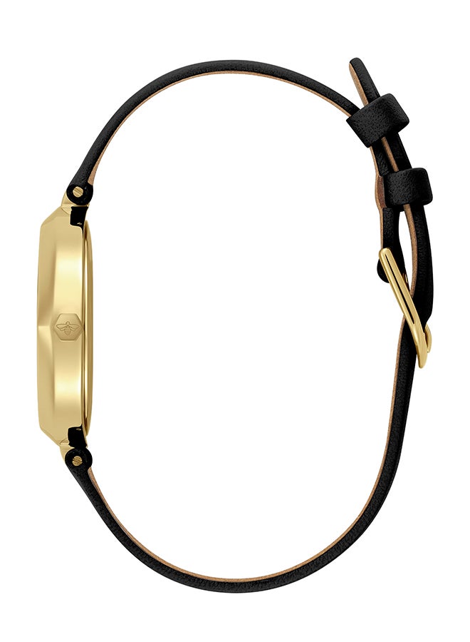 OLIVIA BURTON Round Analog Women'S Ionic Plated Thin Gold Steel Case  Watch - Image 4