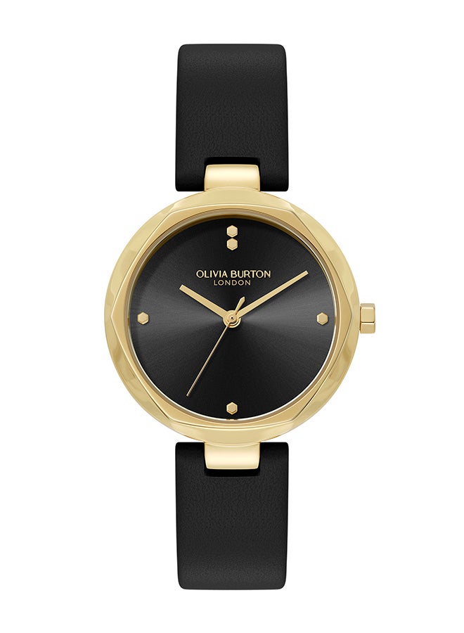 OLIVIA BURTON Round Analog Women'S Ionic Plated Thin Gold Steel Case  Watch - Image 1