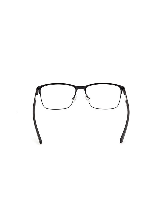 Men's Rectangular Eyeglass Frames Matte Black SKECHERS SE5006600256 56 mm