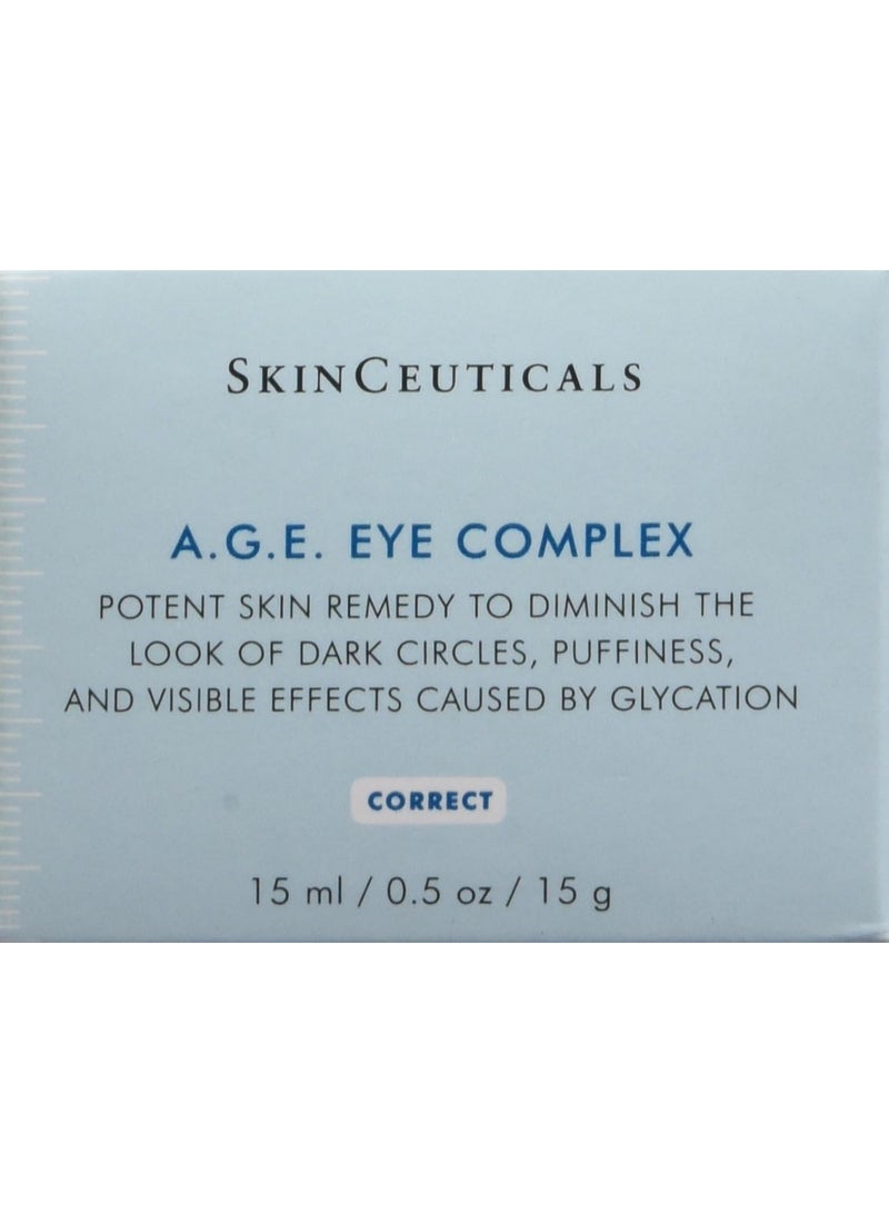 SkinCeuticals A.G.E. Eye Complex 0.5 oz Moisturizing Anti Aging Eye Cream with Vitamin E Helps Reduces Dark Circles, Puffiness - Image 2
