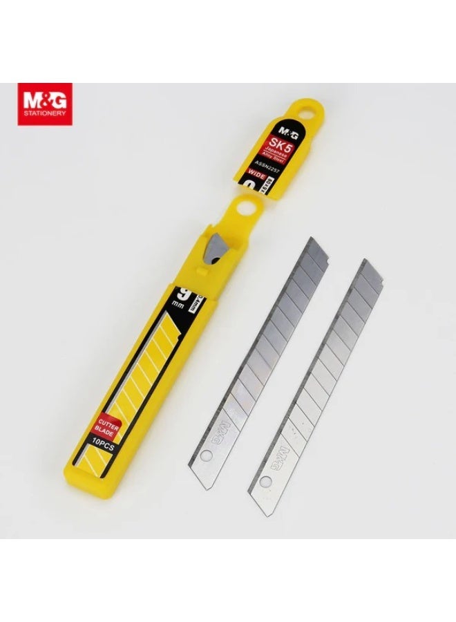 M&G Cutter Blades 9mm 80*9*0.4mm with 13points , pack of 2 pcs - Image 5