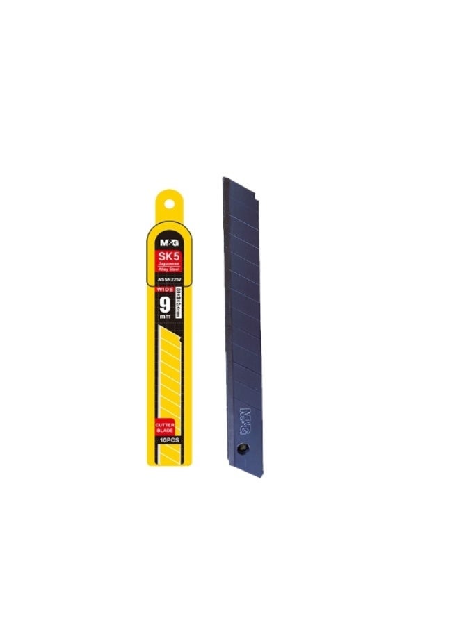M&G Cutter Blades 9mm 80*9*0.4mm with 13points , pack of 2 pcs - Image 4