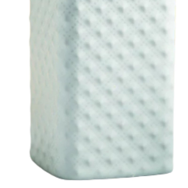 FabSeasons Ceramic Soap Dispenser with Gold top for Kitchen/Bathroom, Ideal Bathroom Accessory, Practical & Decorative Tabletop Soap Dispenser, 350ML - Image 3