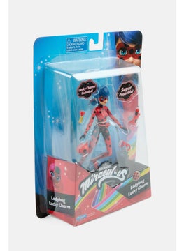 ZAG Heroez Miraculous Lady Bug Lucky Charm Super Poseable Fashion Doll  - Image 3