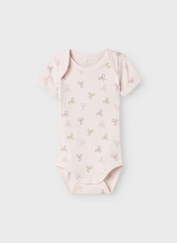 NAME IT Kids 3 Pack Barely Bow Onesies