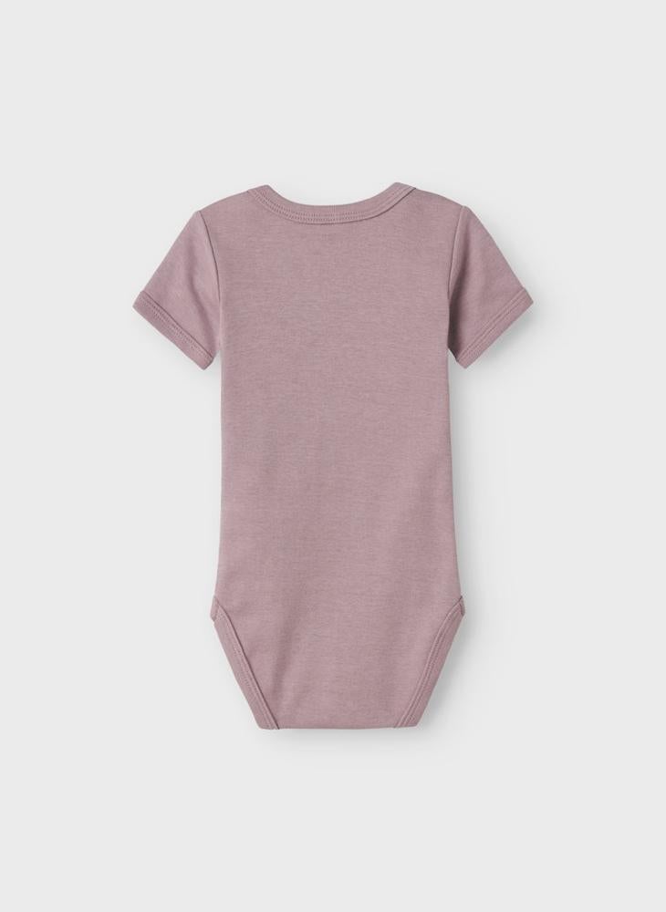 NAME IT - Kids 3 Pack Barely Bow Onesies - Image 1